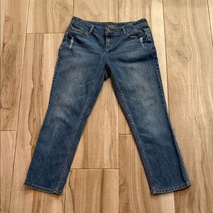Simply Vera straight ankle jeans sz 8